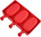 3-Cavity Silicone Popsicle Molds with Lid – Set of 2 (Oval) – BPA-Free, Homemade Ice Cream Bar & Cakesicle Molds with 50 Wooden Sticks